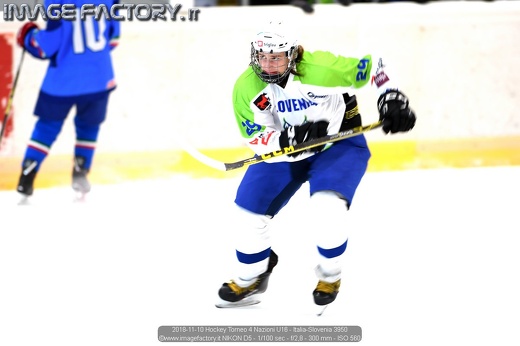 2018-11-10 Hockey Torneo 4 Nazioni U16 - Italia-Slovenia 3950